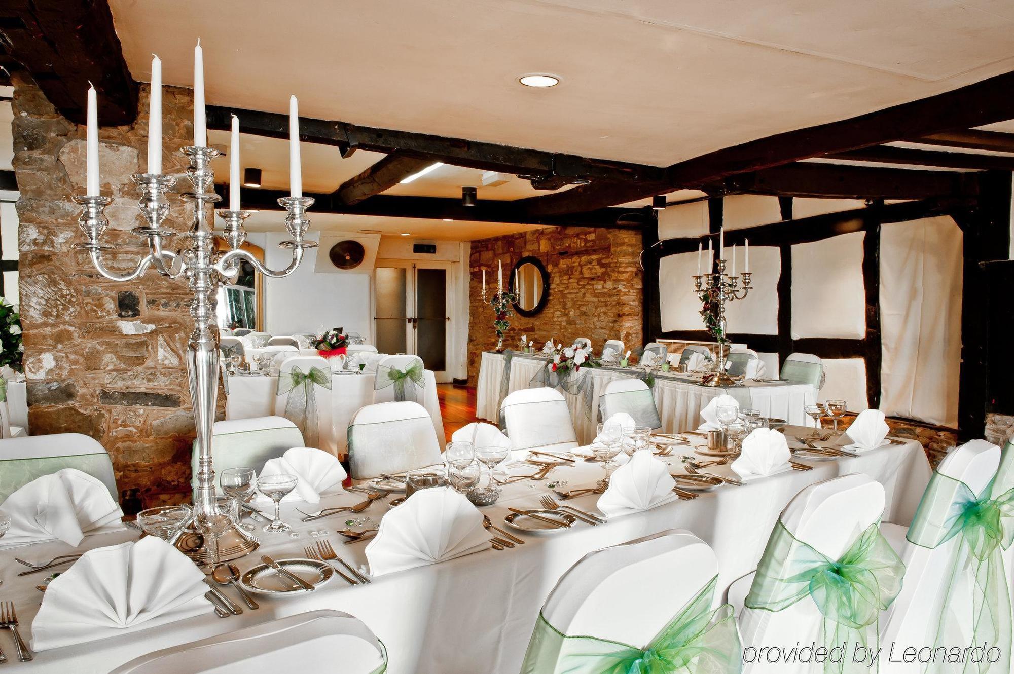 Talbot Hotel Leominster Restoran gambar